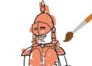 Knight War Coloring