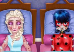 Ladybug and Elsa's First Aid
