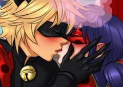 Ladybug Kissing