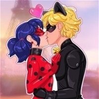 Ladybug School Kiss