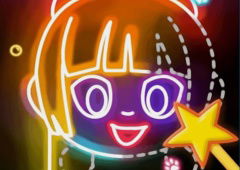 Learn to Draw Glow Cartoon