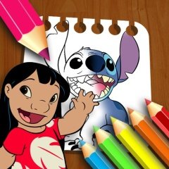 Jogo Lilo and Stitch Coloring Book no Jogos 360