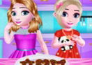 Little Girls Kitchen Time