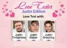 Love Tester Justin Edition