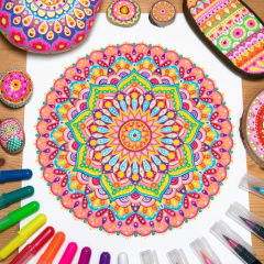 Jogos de Colorir Mandalas no Joguix