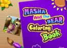 Masha and the Bear Coloring Book