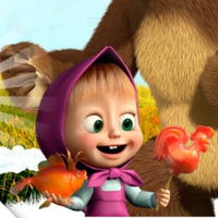 Masha And The Bear Jelly Match