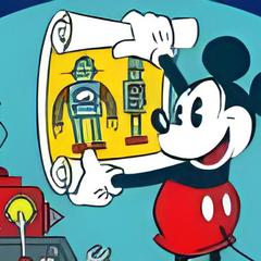 Mickey's Robot Laboratory
