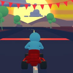 Jogo Kizi Kart Racing no Jogos 360