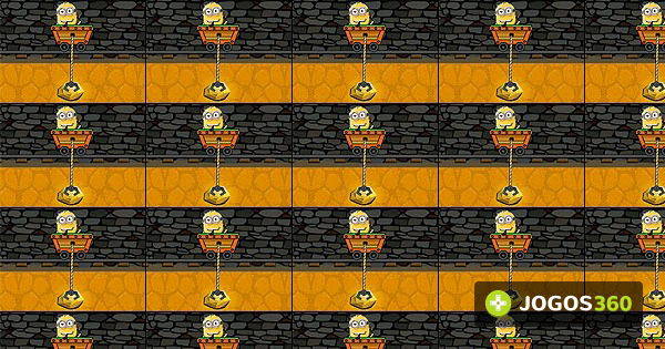 Jogo Minion Gold Miner no Jogos 360