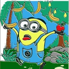 Jogo Minions Coloring Book no Jogos 360