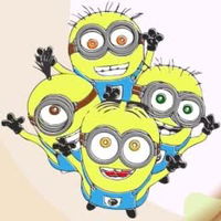 Minions Coloring Book 3