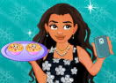 Moana Cooking Omolet Muffins Selfie