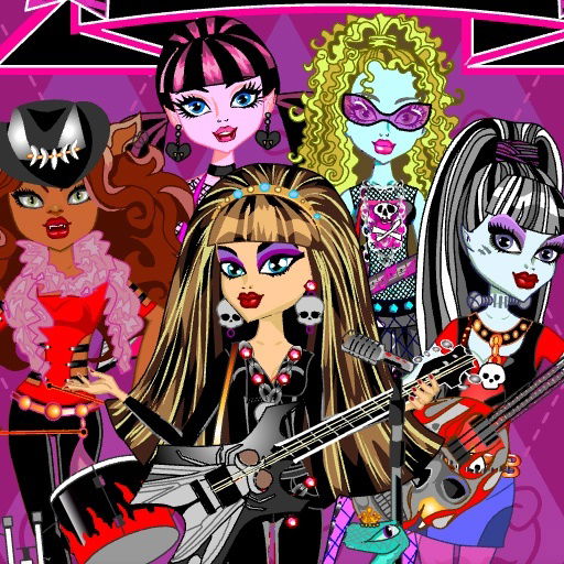 Monster High Makeup no Jogos 360