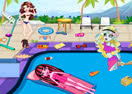 Monster High Swimming Pool Cleaning
