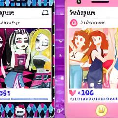 Jogue Princesas da Disney VS Monster High: Instagram, um jogo de Monster  high