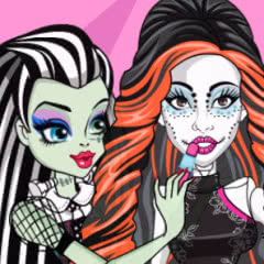 Monster High Makeup no Jogos 360