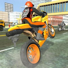 Corrida de moto real 3D 