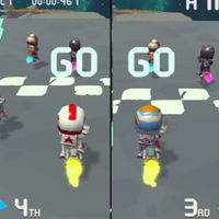 Moto Space Racing: 2 Player