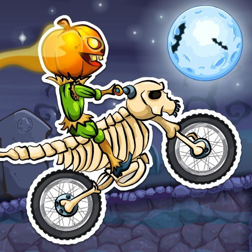 Jogo Moto X3M Spooky Land no Jogos 360