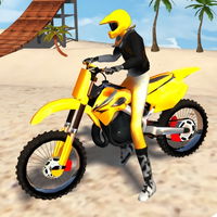 Motocross Beach Game: Bike Stunt Race