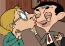 Mr. Bean Kissing