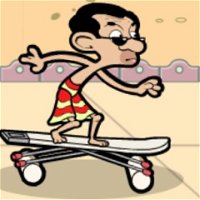 Mr. Bean: Skidding
