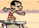 Mr. Bean: Skidding