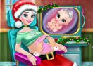 Mr. Claus Pregnant Check-Up