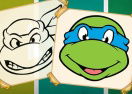 Ninja Turtles Coloring Book