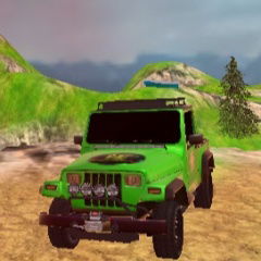 Jogo de Carro - Carros de Trilha 4x4  Offroad Jeep Driving Simulator 