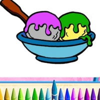 Online Ice Cream Coloring