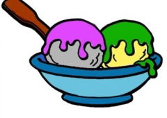 Online Ice Cream Coloring