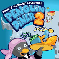 Penguin Diner Dash:Restaurant Story Free Download