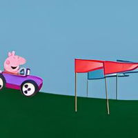 Peppa Pig Car Race