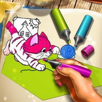 Pets Coloring Book