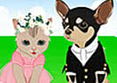 Pet Wedding Dress Up