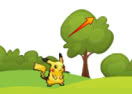 Pikachu Thunder Bolt Attack