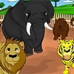 Jogo Pintar o Zoo no Jogos 360