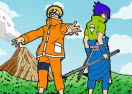 Pintar Sasuke e Naruto