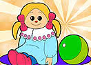 Pinte a Boneca Baby Alive