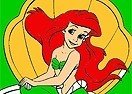 Pinte a Princesa Sereia Ariel