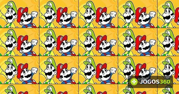 Jogo Pinte Mario e Luigi no Jogos 360