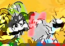 Pinte Mario e Luigi