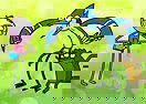 Pinte Mordecai, Rigby e Benson