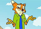 Pinte Nick Wilde de Zootopia