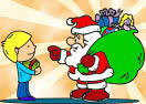 Pinte Papai Noel Conversando