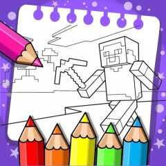 Desenhos de Minecraft para colorir, jogos de pintar e imprimir