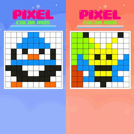 Pixel Color Kids