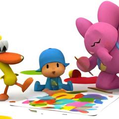 Jogue Pintura Pocoyo online, um jogo de Cartoon Network